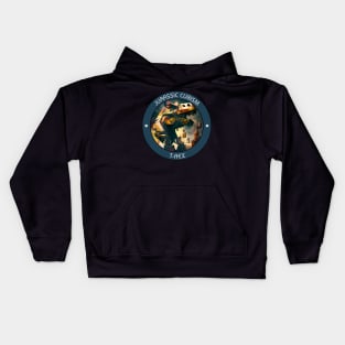 Jurassic Cubism - TRex Kids Hoodie